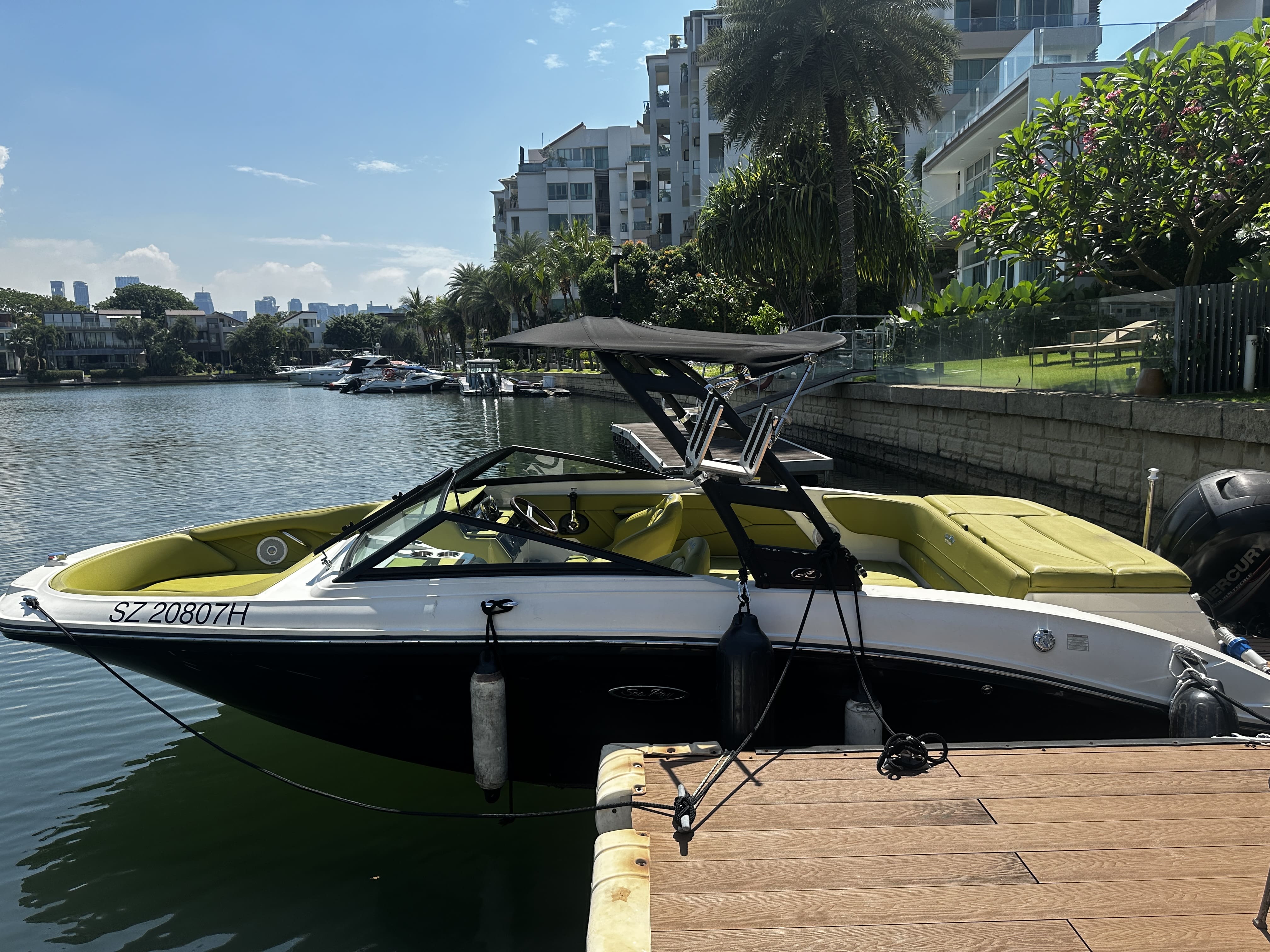 Sea Ray SPX 210 · 2018 in vendita in Singapore — foto 1