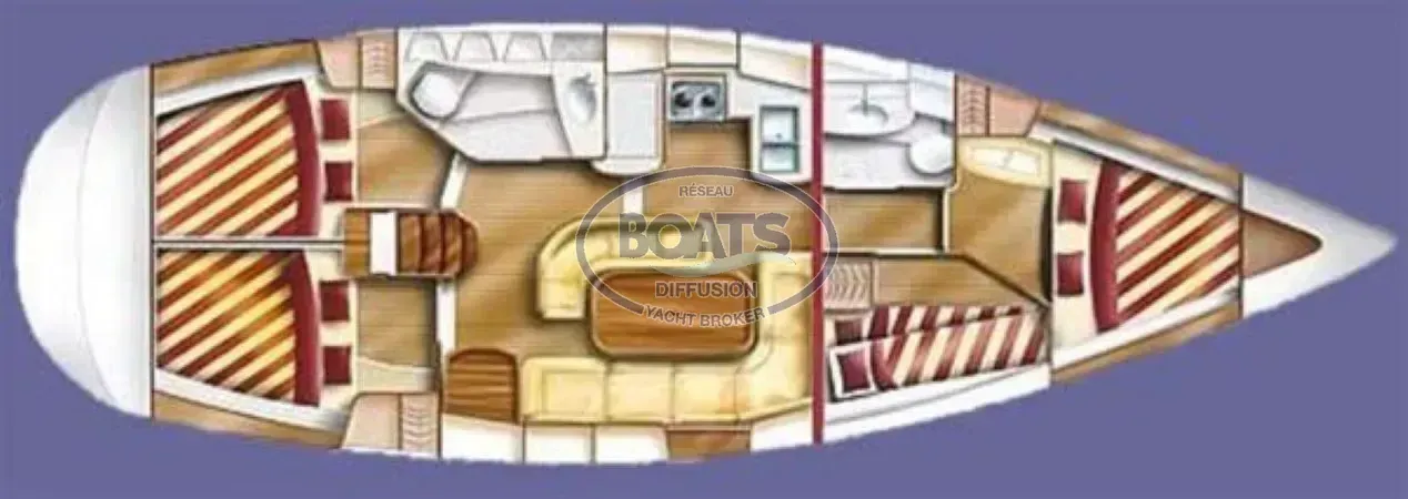 Dufour GIB SEA 43 · 2001 en venta en Otra zona — foto 6