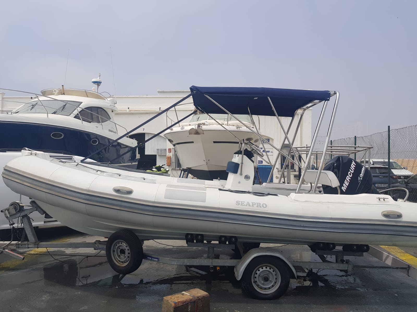 Sea Pro 6.2 centre console rib · 2013 in vendita in Málaga e Costa del Sol — foto 1