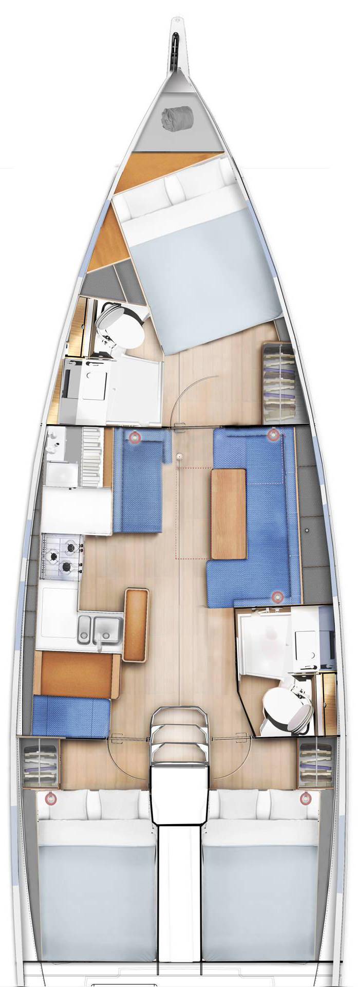 Jeanneau Sun Odyssey 410 · 2024 zu verkaufen – Kroatien — Foto 2