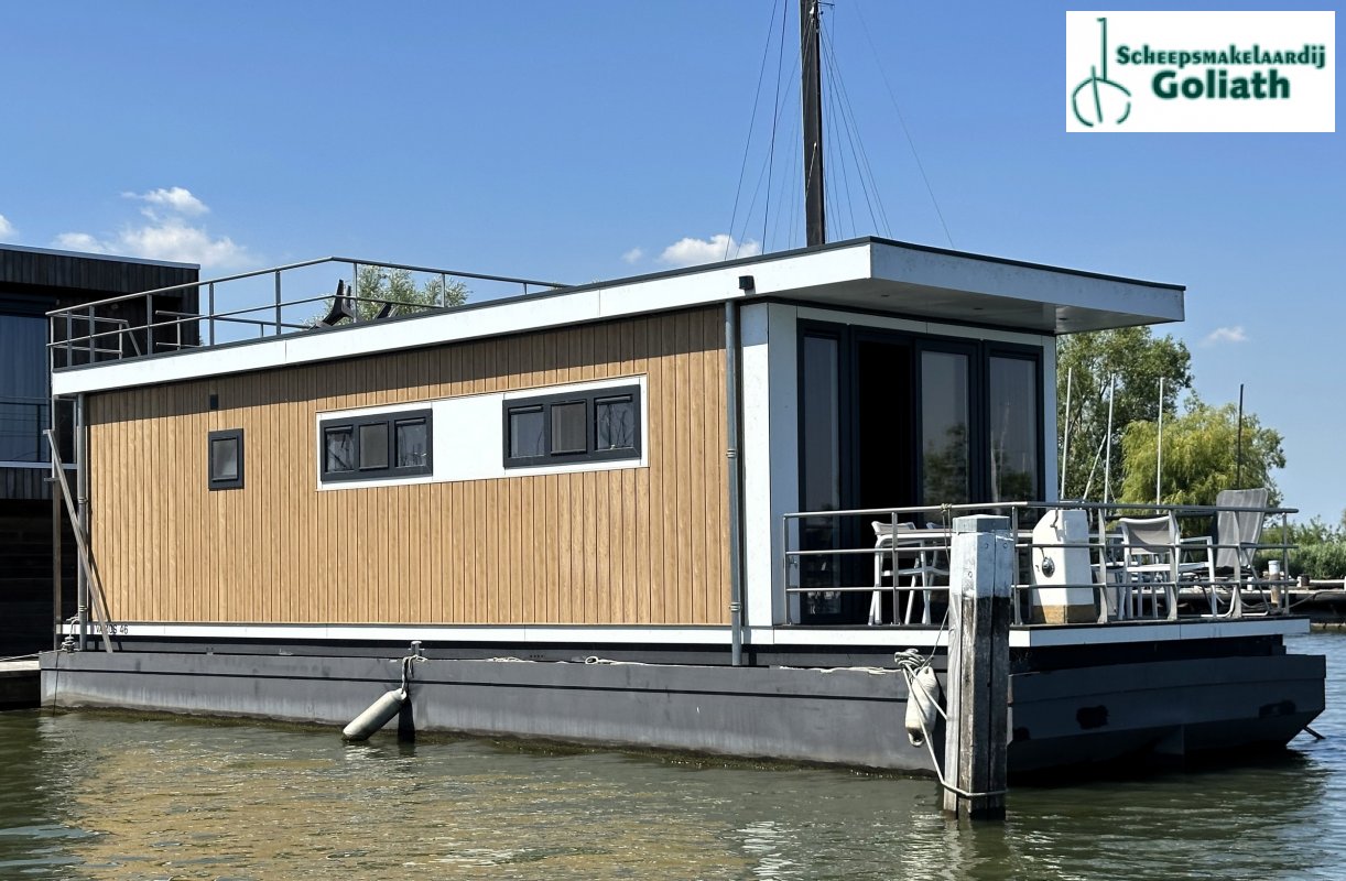 Vamos 46 Houseboat Met Ligplaats Beschikbaar · 2021 in vendita in Paesi Bassi e Belgio — foto 1