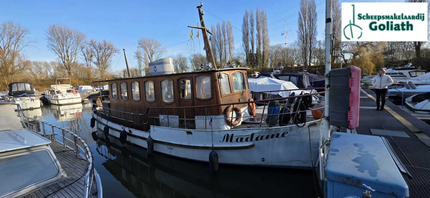 Classic Motor Yacht 14.85 · 1949 zu verkaufen – Niederlande und Belgien — Foto 1
