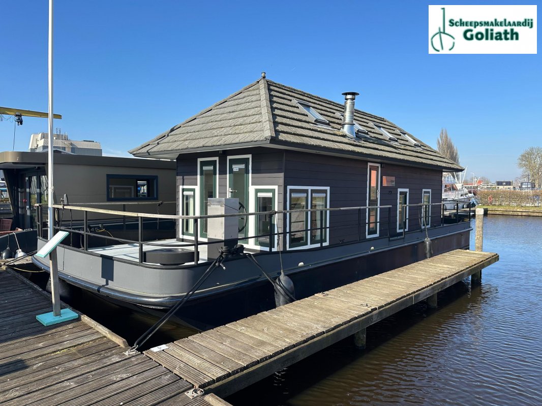 Prins Homeship 1350 Houseboat Flark Ligplaats Voorhanden · 2006 zu verkaufen – Niederlande und Belgien — Foto 1