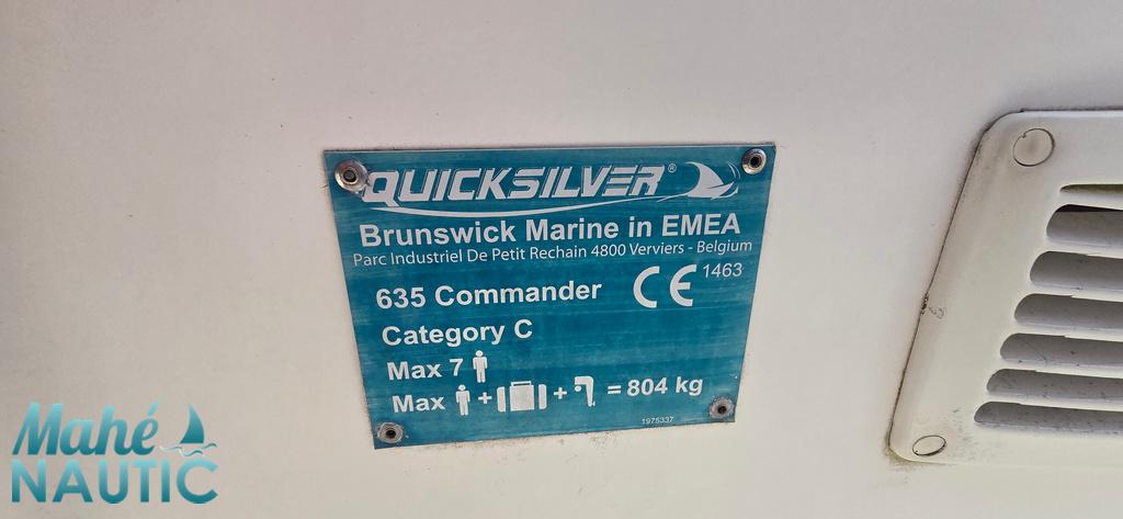 Quicksilver Commander 635 · 2010 en venta en Bretaña — foto 8