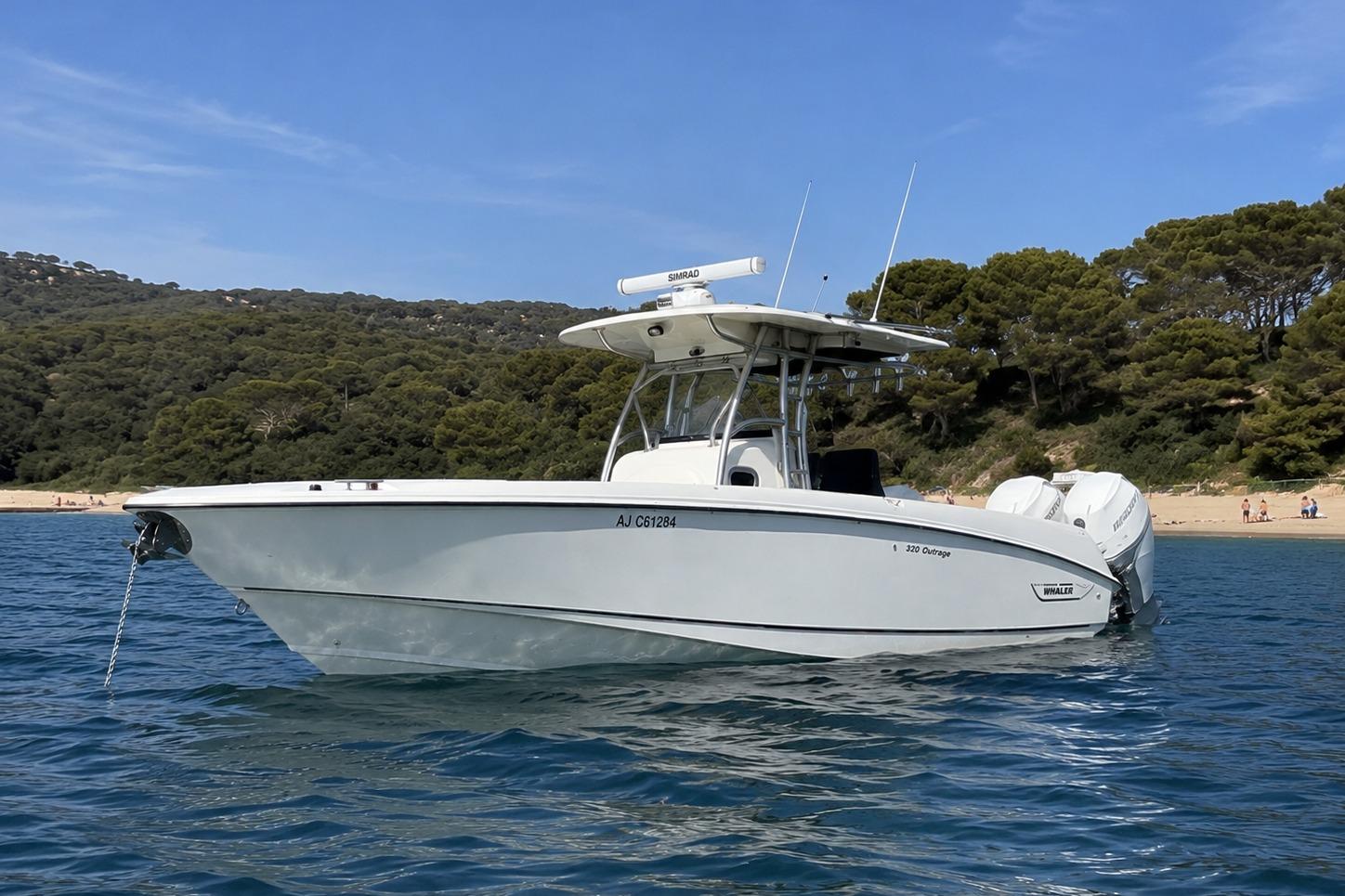 Boston Whaler 320 Outrage · 2005 zu verkaufen – Côte d'Azur — Foto 1