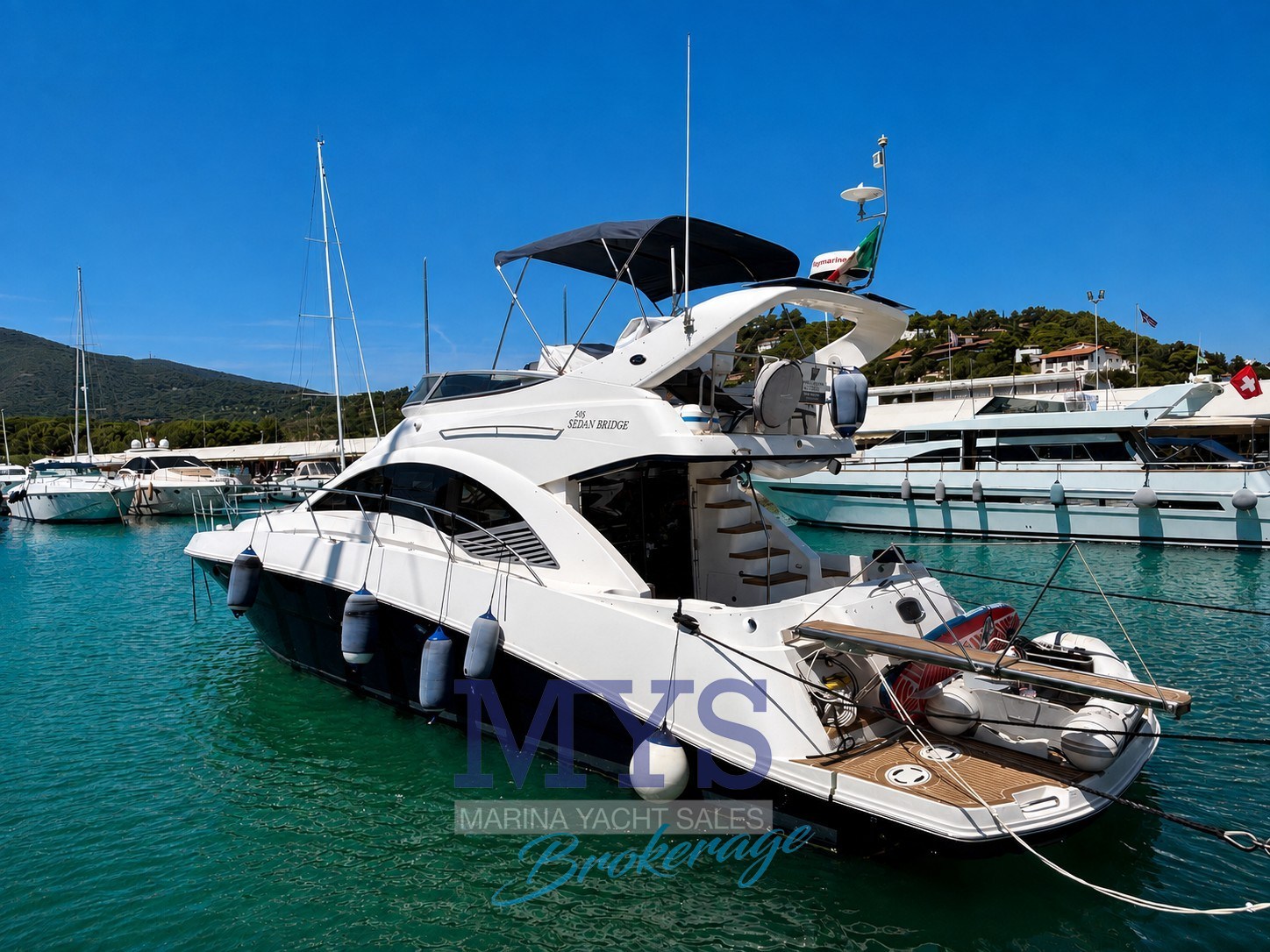 Sea Ray 505 Fly Sedan Bridge · 2008 en venta en Toscana (Livorno y Elba) — foto 2