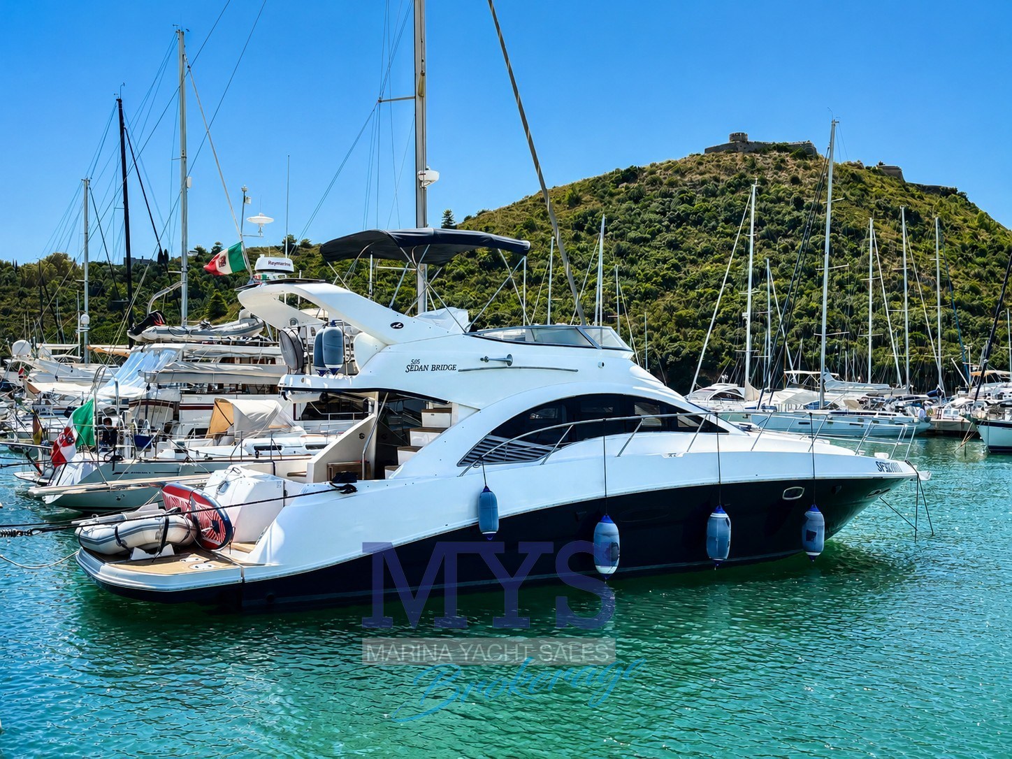 Sea Ray 505 Fly Sedan Bridge · 2008 en venta en Toscana (Livorno y Elba) — foto 3