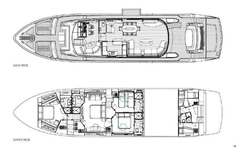 Sunseeker 28 Meter Yacht · 2013 en venta en Croacia — foto 3