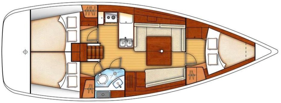 Beneteau Oceanis 37 · 2008 zu verkaufen – Athen und Saronischer Golf — Foto 9