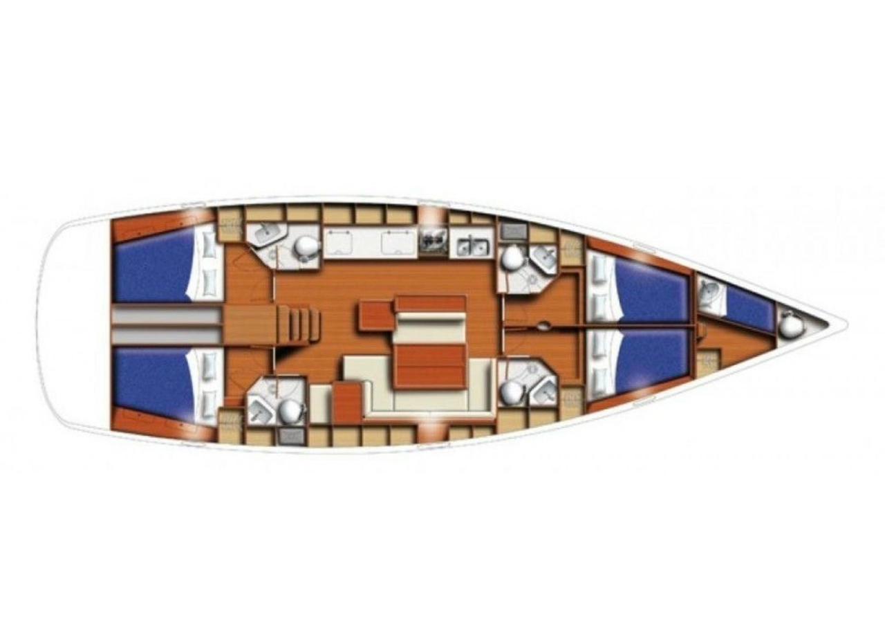 Beneteau Oceanis 50 F · 2012 in vendita in Atene e Golfo Saronico — foto 9