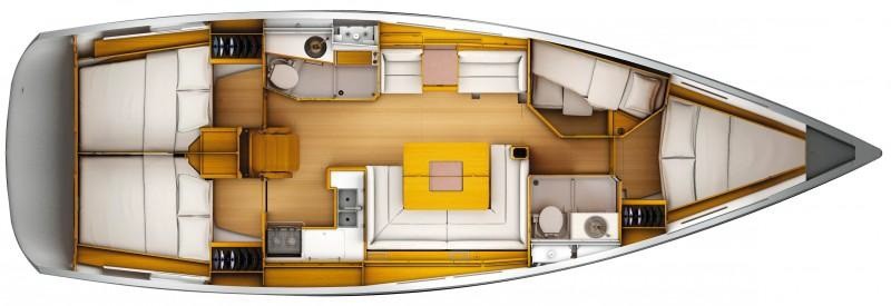 Jeanneau Sun Odyssey 439 · 2013 zu verkaufen – Athen und Saronischer Golf — Foto 6