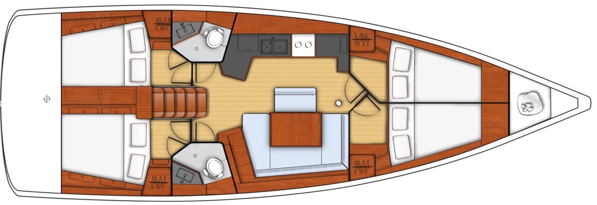 Beneteau Oceanis 45 · 2017 en venta en Toscana (Livorno y Elba) — foto 2