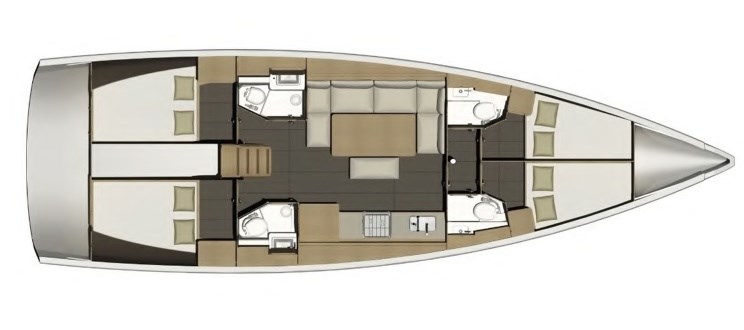 Dufour 460 Grand Large · 2017 en venta en Toscana (Livorno y Elba) — foto 2