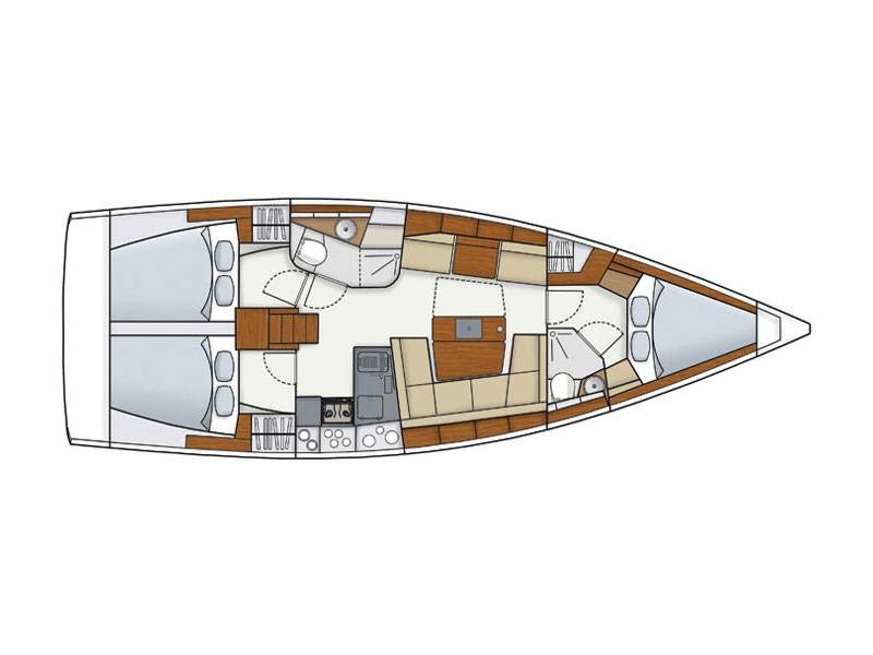 Hanse 415 · 2017 en venta en Toscana (Livorno y Elba) — foto 2