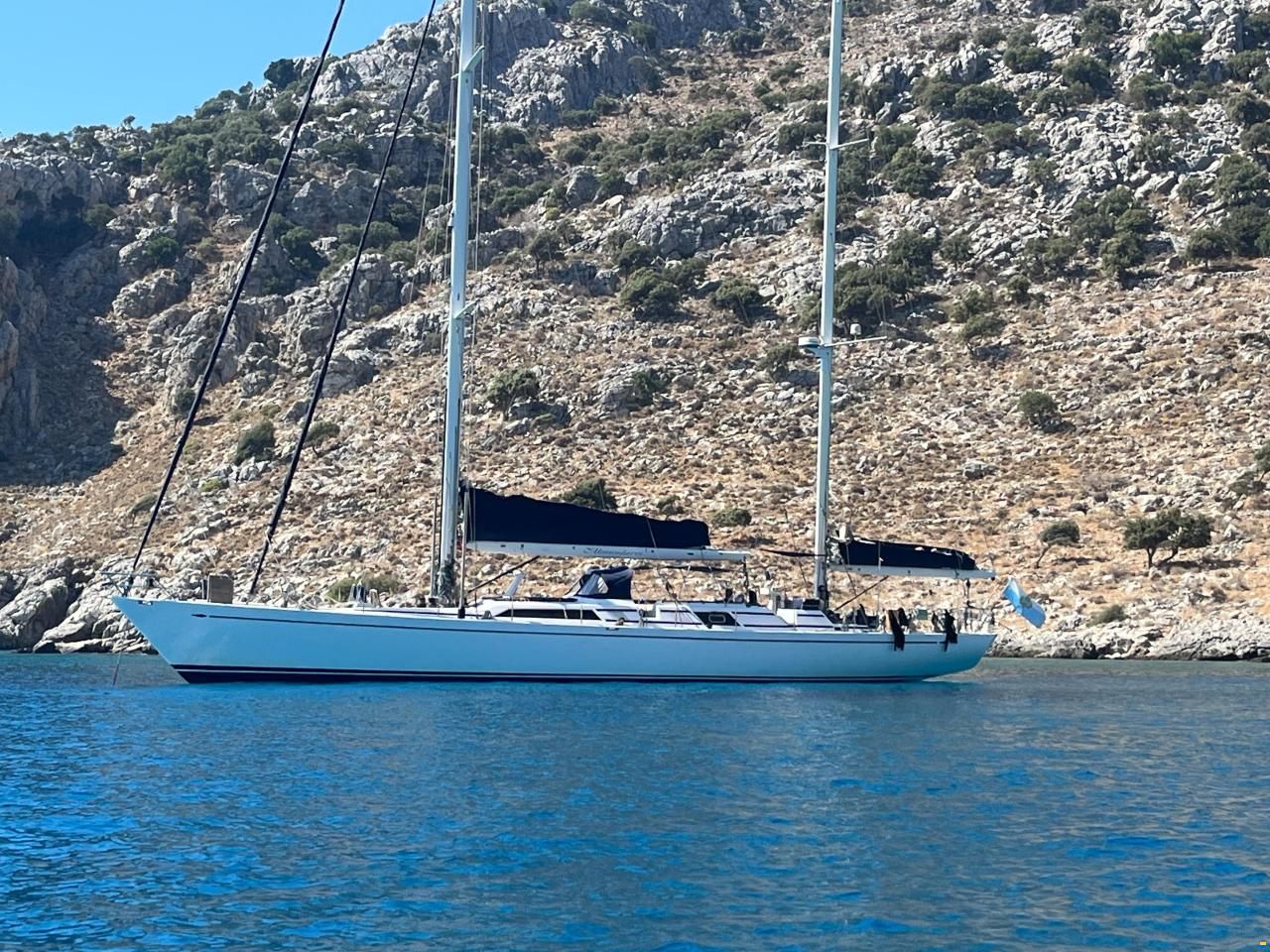 Ketch cutter rigged German Frers 82 Alum · 1991 for sale in Cyclades & Dodecanese — photo 2