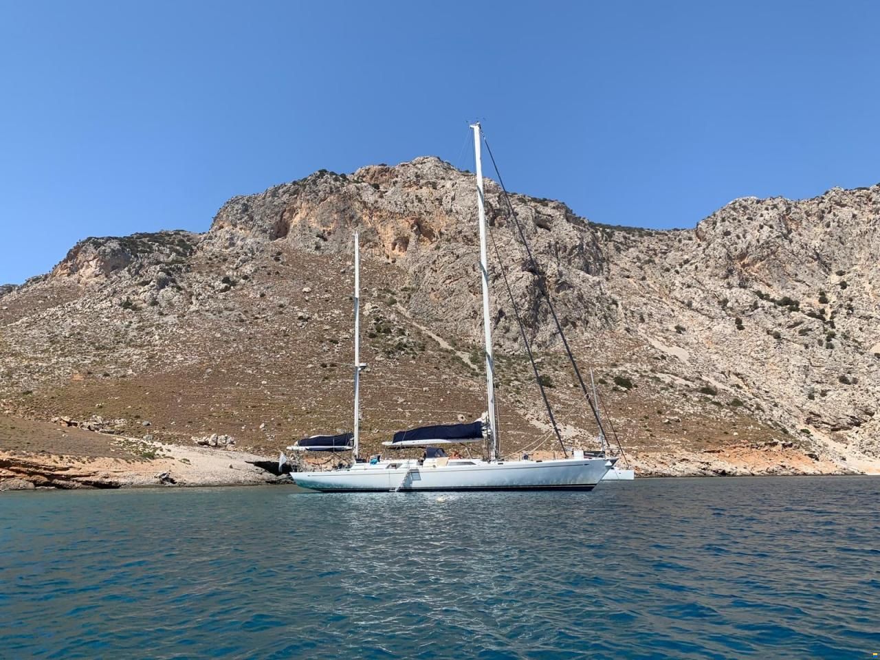 Ketch cutter rigged German Frers 82 Alum · 1991 for sale in Cyclades & Dodecanese — photo 3